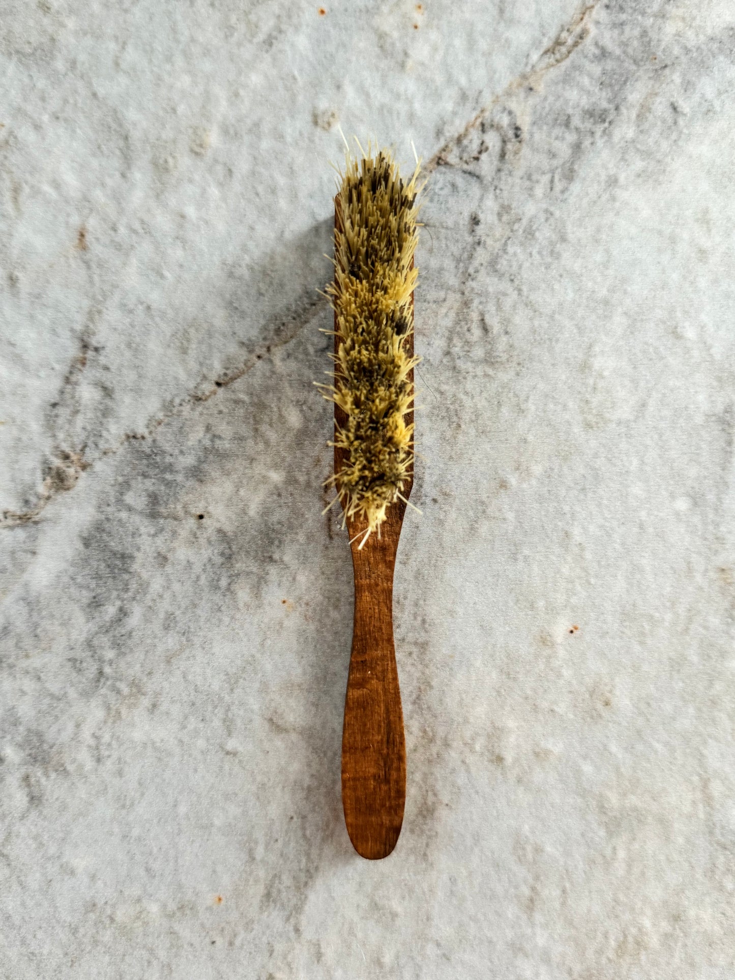 Szczotka do brody, 100% naturalna, 100% vege, tampico + basyna