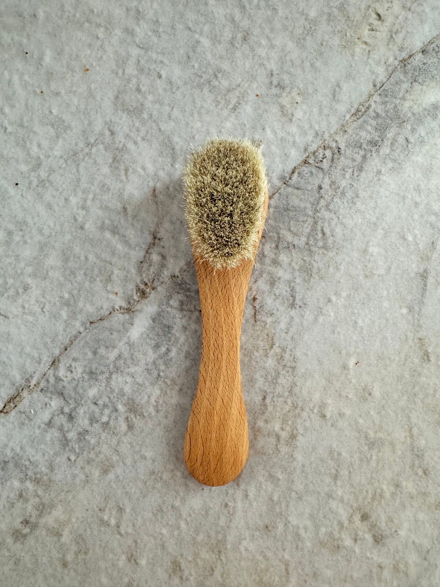 Szczotka do twarzy, 100% włosie końskie