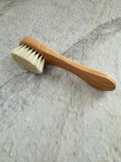 Szczotka do twarzy, 100% włosie końskie